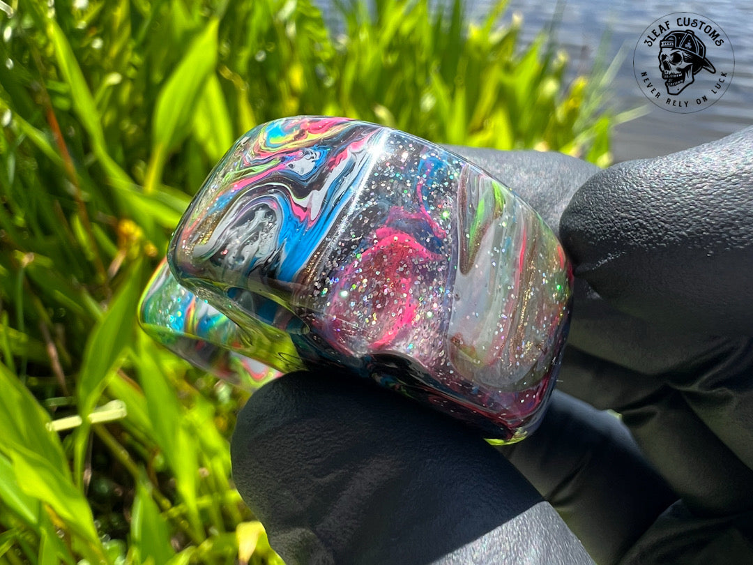 "Midnight Run" No Luck Charm (Kaotic Artworks Resin)