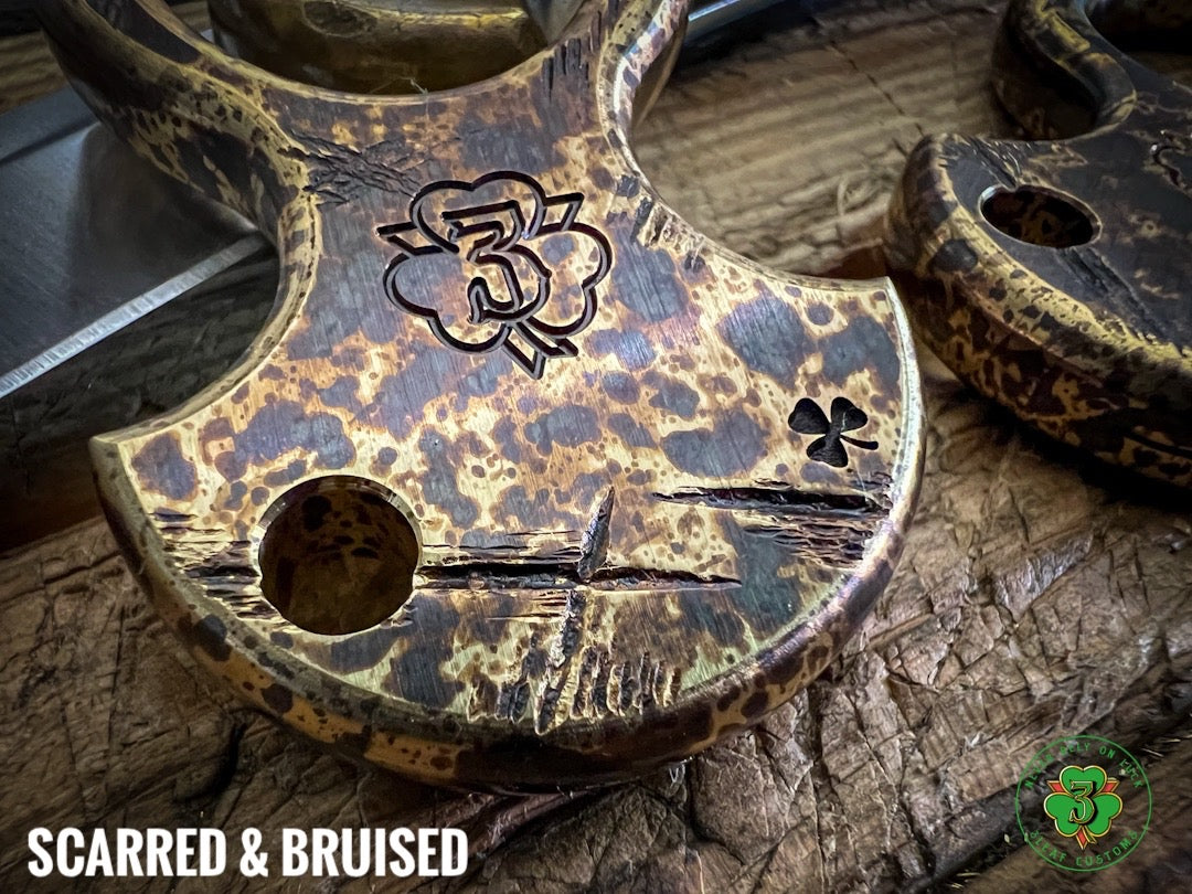 V2 CNC No Luck Charm (Low Pro Brass)