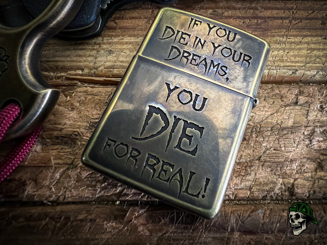 "Freddy" No Luck Charm, Bead, & Zippo