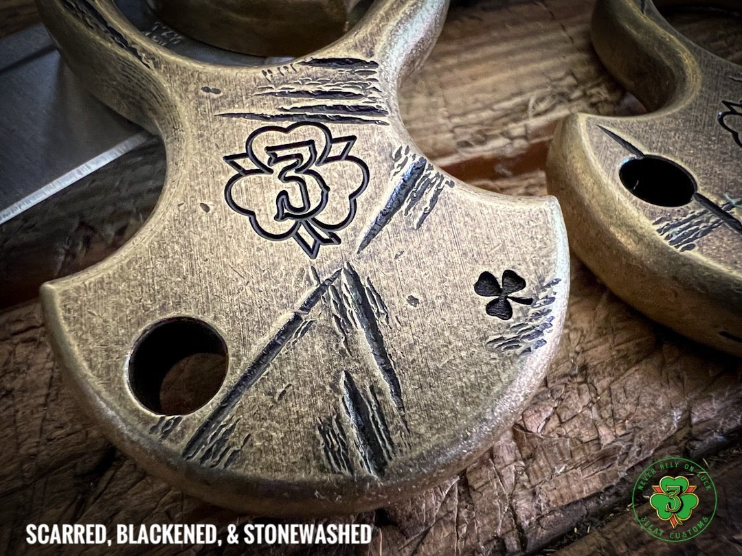 V2 CNC No Luck Charm (Low Pro Brass)