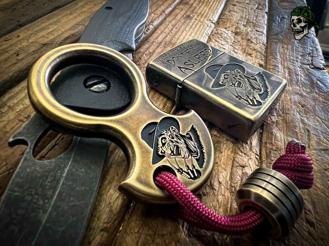 "Freddy" No Luck Charm, Bead, & Zippo