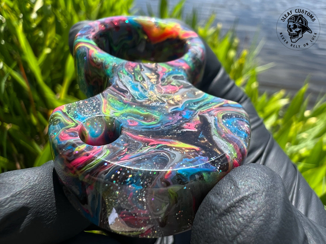 "Midnight Run" No Luck Charm (Kaotic Artworks Resin)