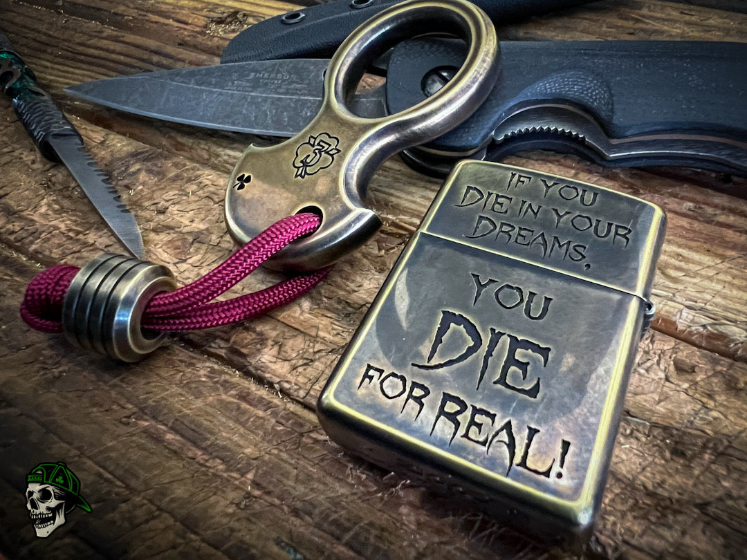 "Freddy" No Luck Charm, Bead, & Zippo