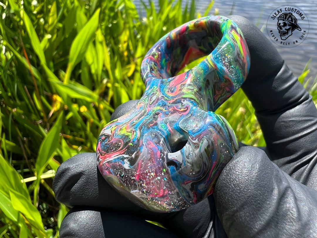 "Midnight Run" No Luck Charm (Kaotic Artworks Resin)