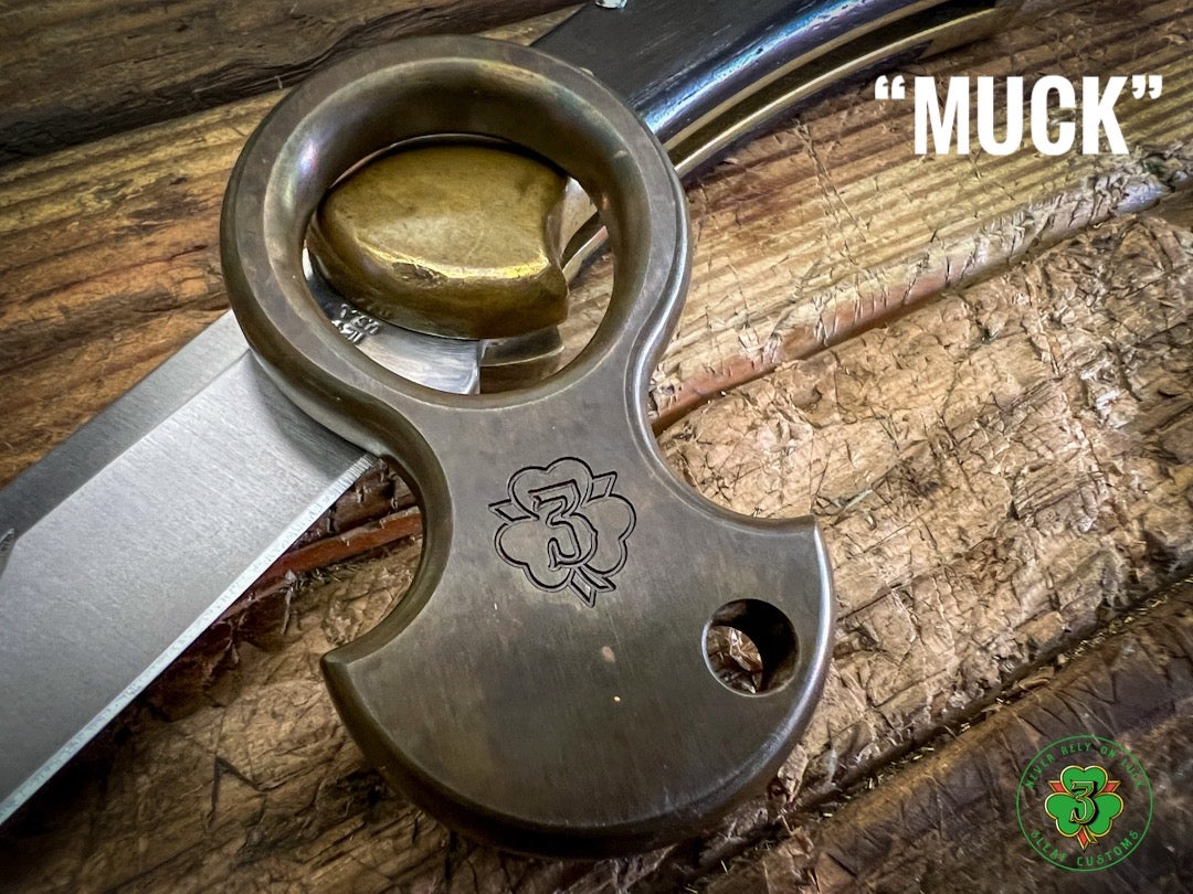 V2 CNC No Luck Charm (Low Pro Brass)