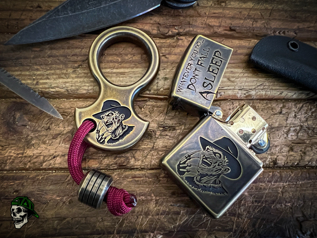 "Freddy" No Luck Charm, Bead, & Zippo