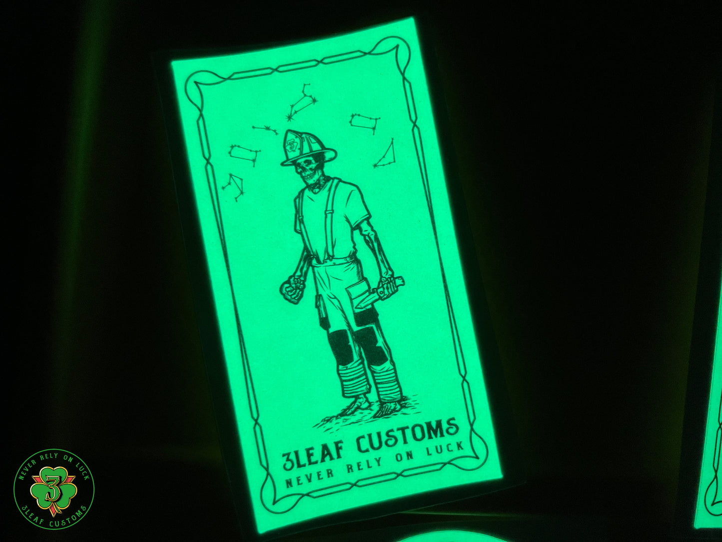 PHOTOLUMINESCENT DECAL (SINGLE)