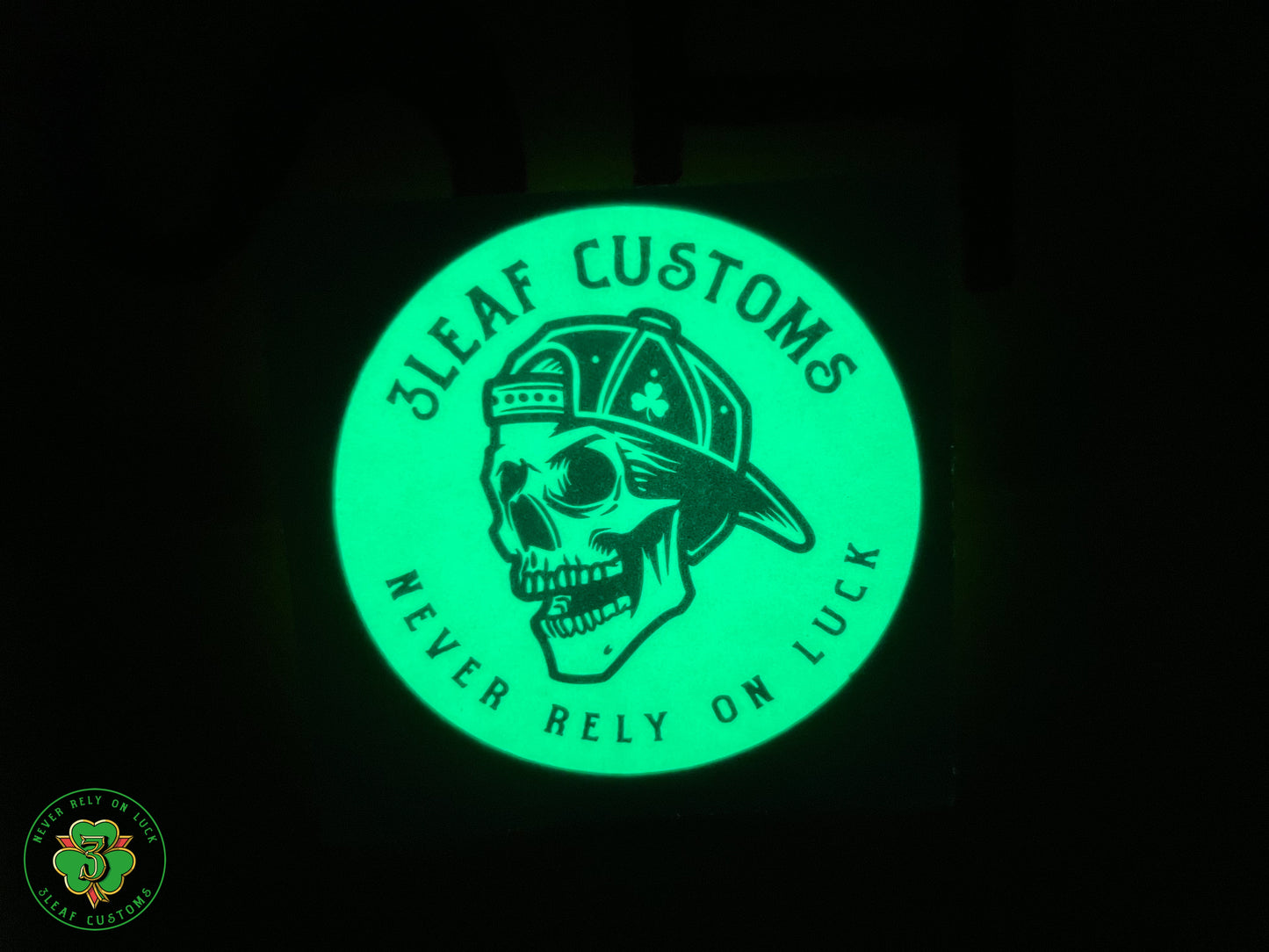 PHOTOLUMINESCENT DECAL (SINGLE)
