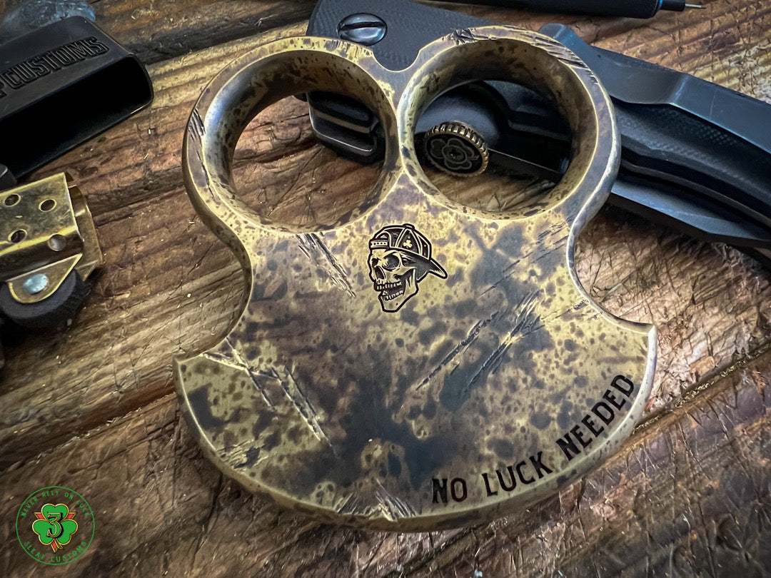 Handmade Double Your Luck- Scarred & Bruised