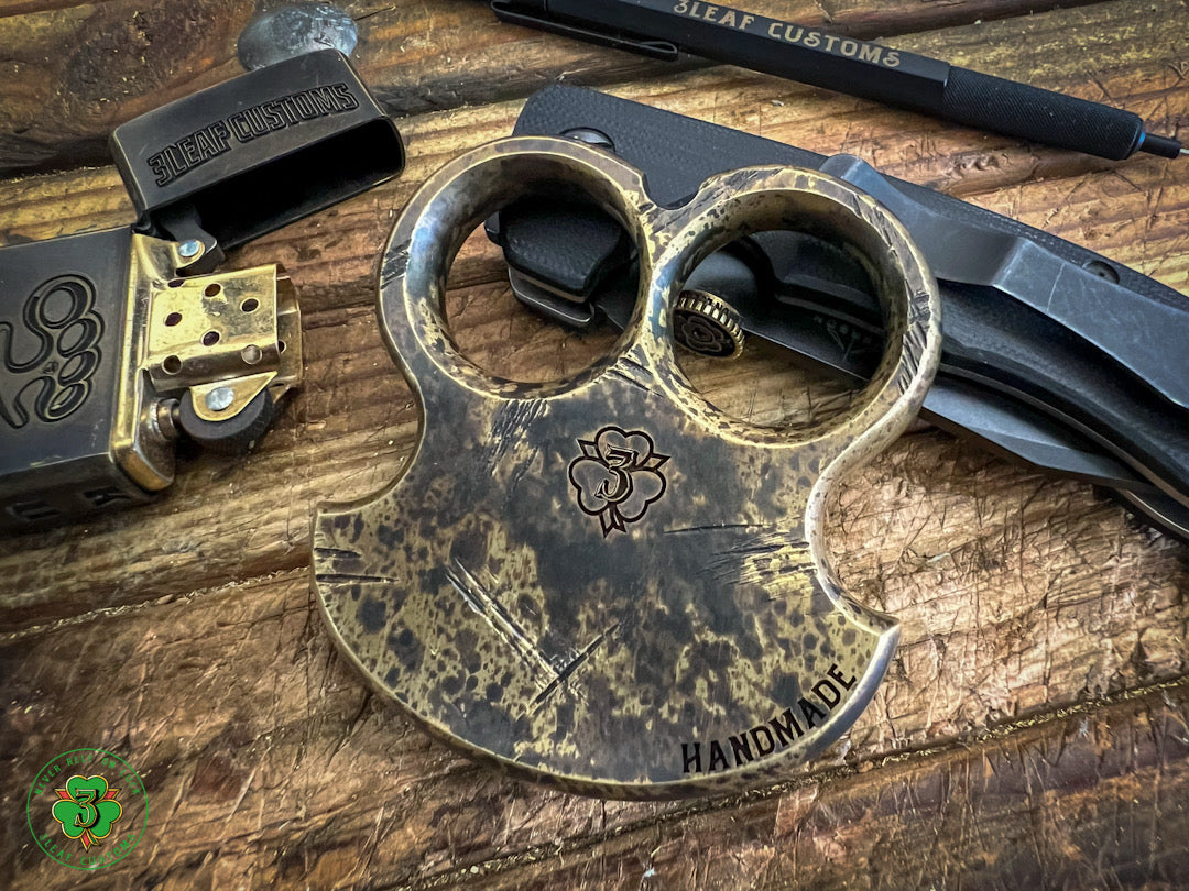 Handmade Double Your Luck- Scarred & Bruised
