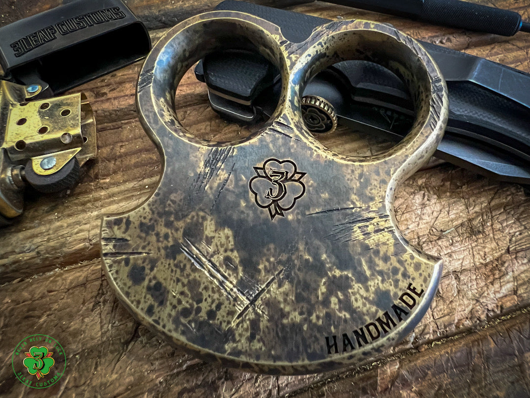 Handmade Double Your Luck- Scarred & Bruised