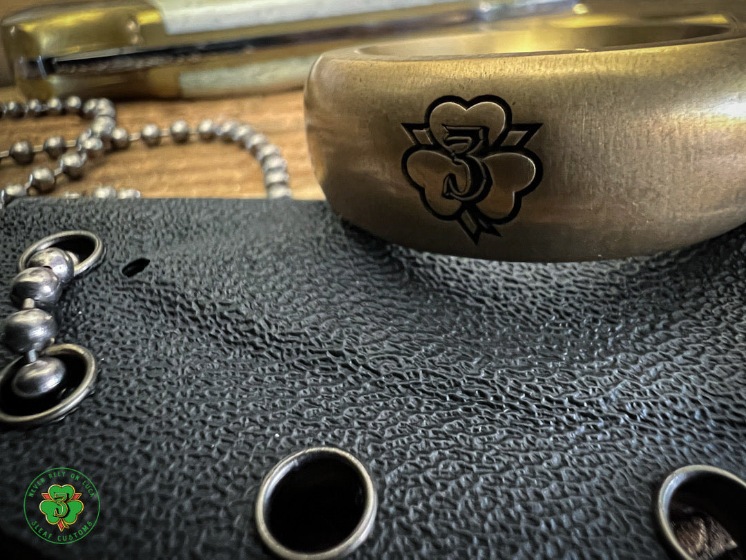 Handmade Infinity Charm - Satin Finish