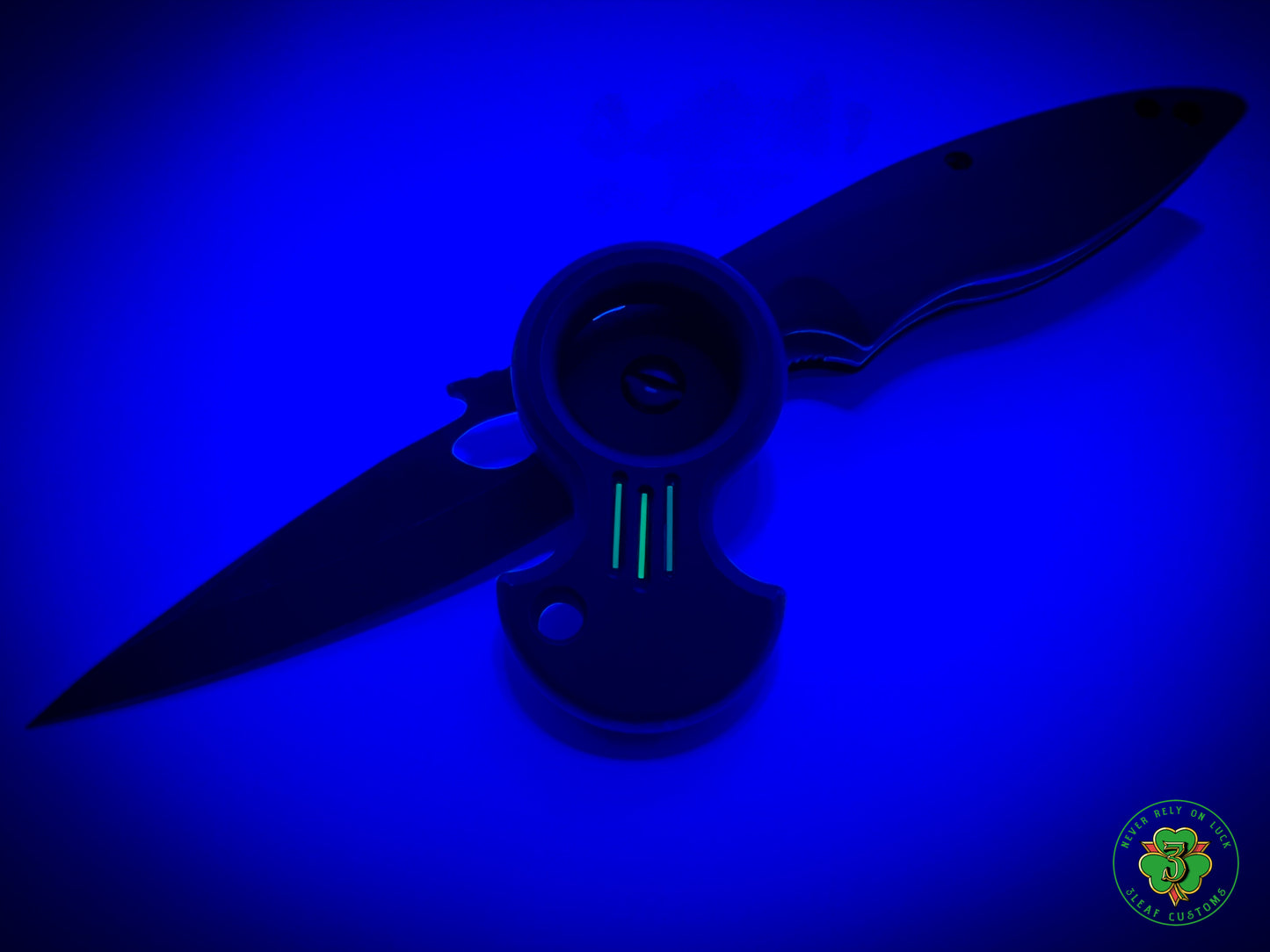 Titanium - Anodized Battle Bronze No Luck Charm (1" Stall)