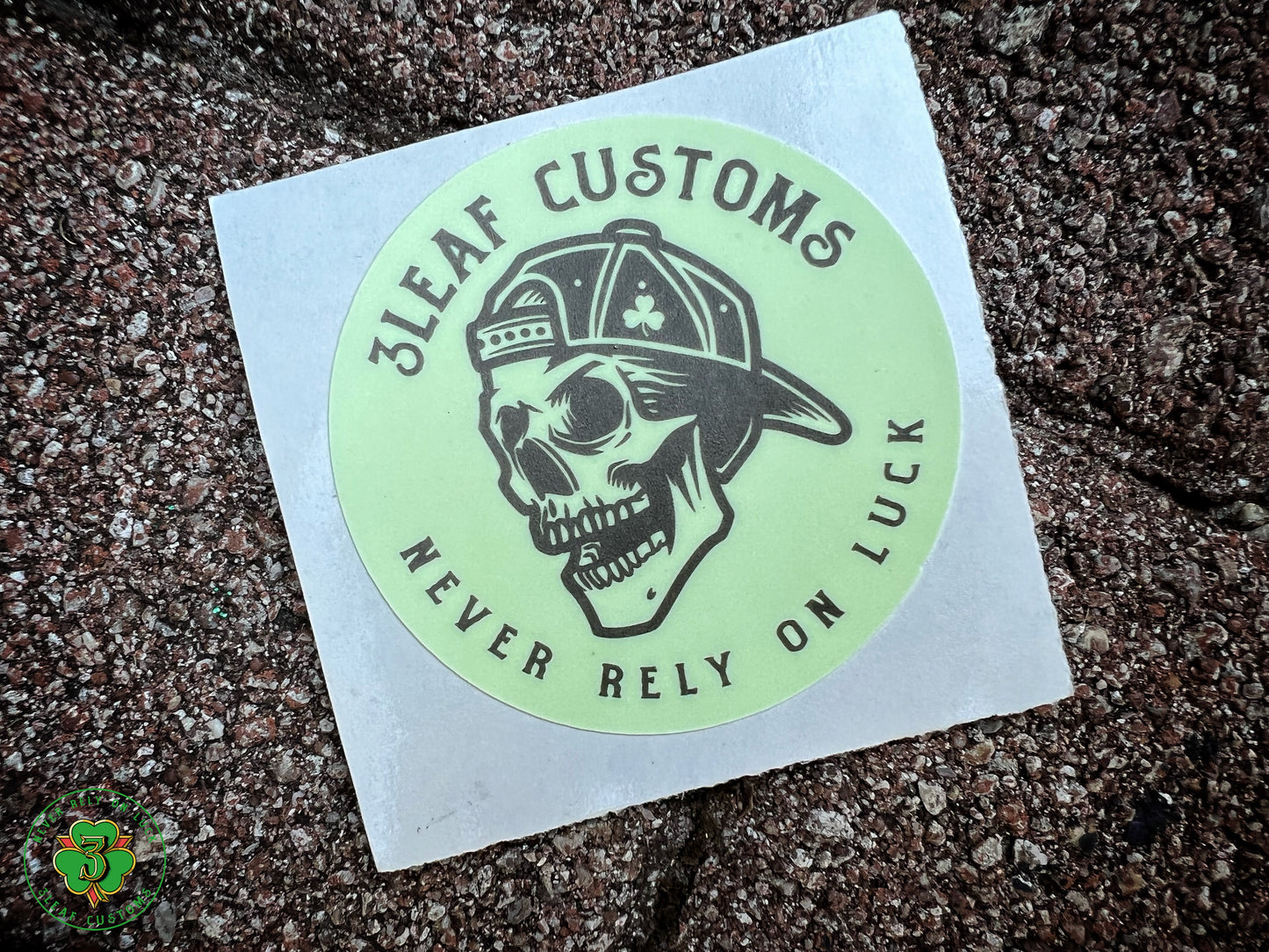 PHOTOLUMINESCENT DECAL (SINGLE)
