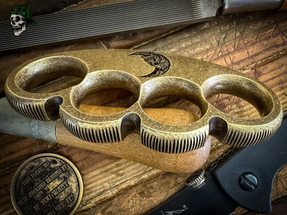 "Dark Side" Xtrme Low Pro Bear Paw & Coin- Handmade w/Reeded Crowns
