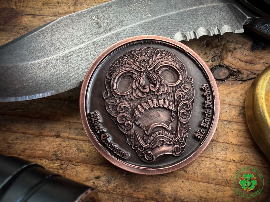 "Stay Hungry" 3D COPPER Coin