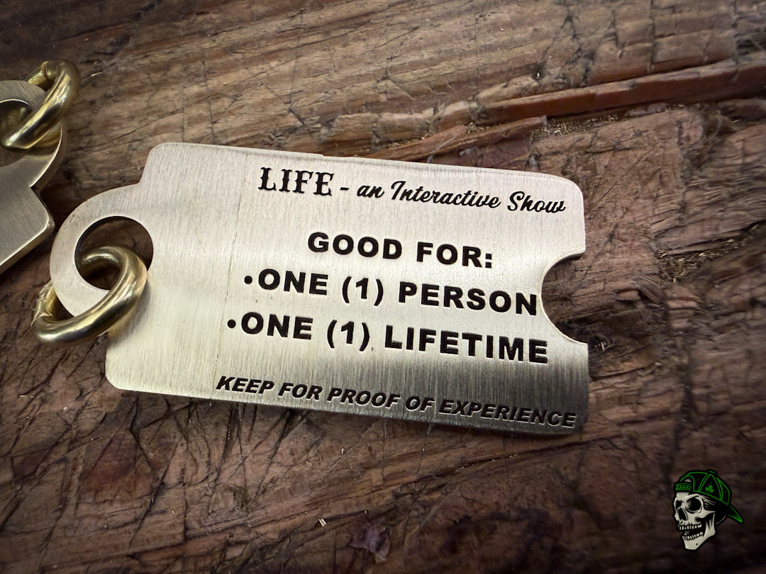 Handmade Brass Keychains