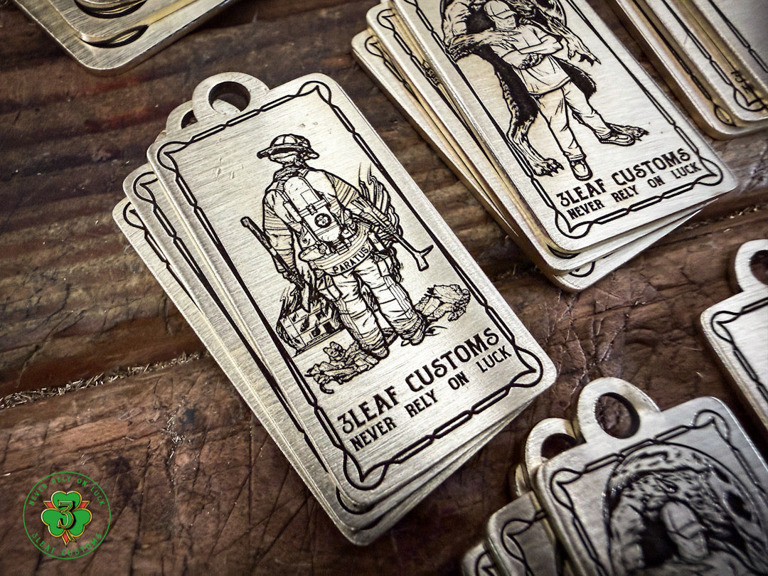 Handmade Brass Keychains (customizable)