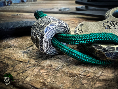 V2 No Luck Charm w/ 3D 3LC Skull & Rock Work Finish