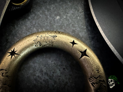 "Tattooed" Low Pro No Luck Charm & Bead