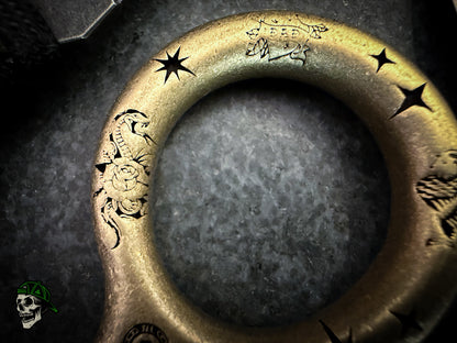 "Tattooed" Low Pro No Luck Charm & Bead