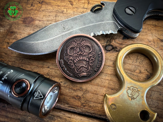 "Stay Hungry" 3D COPPER Coin
