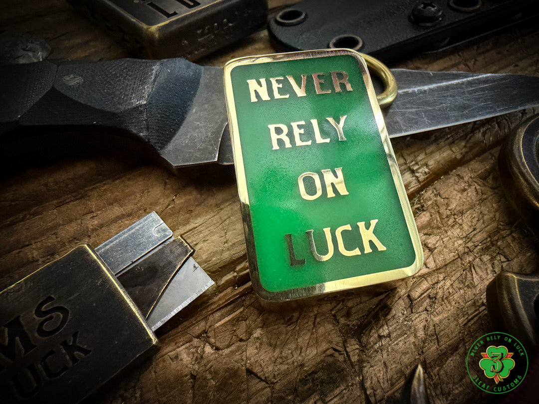 Special 3D Engraved & Night Vision- Imminent Danger Tag