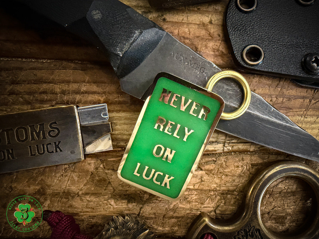 Special 3D Engraved & Night Vision- Imminent Danger Tag