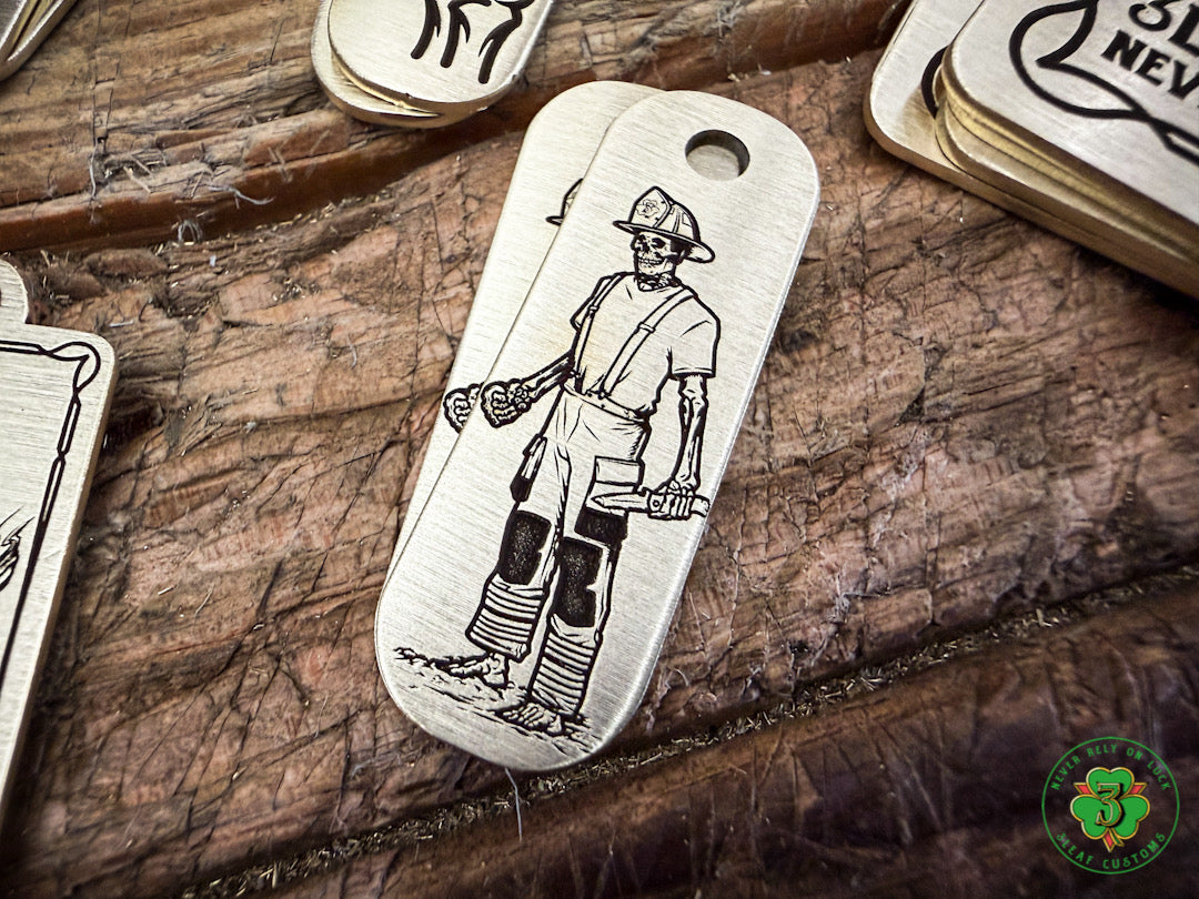 Handmade Brass Keychains (customizable)