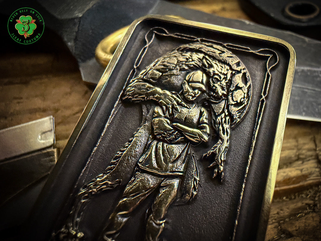 Special 3D Engraved & Night Vision- Imminent Danger Tag