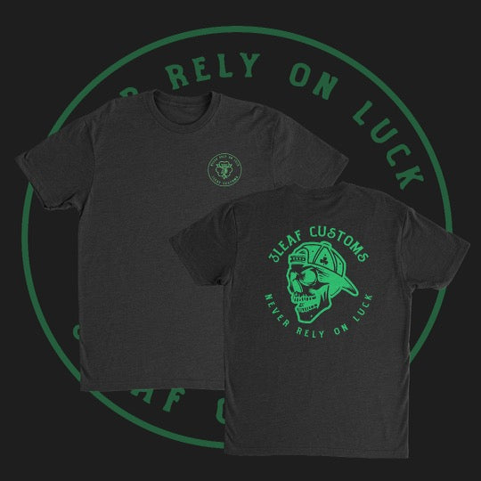 3Leaf Skull T-Shirt