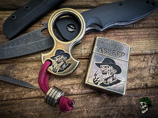 "Freddy" No Luck Charm, Bead, & Zippo