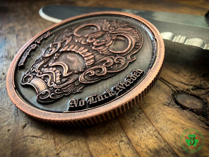 "Stay Hungry" 3D COPPER Coin