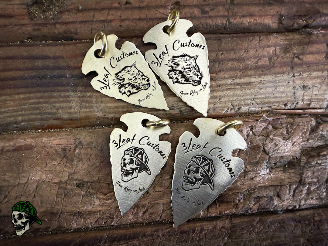 Handmade Brass Keychains