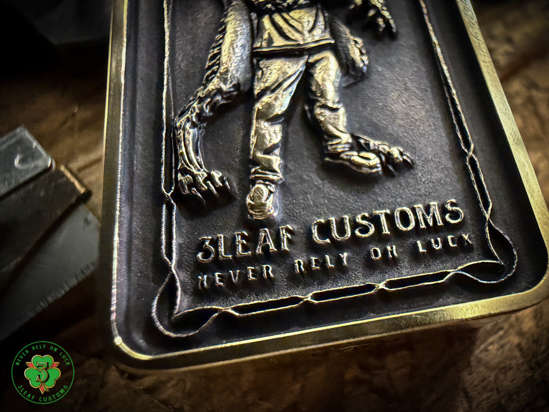 Special 3D Engraved & Night Vision- Imminent Danger Tag