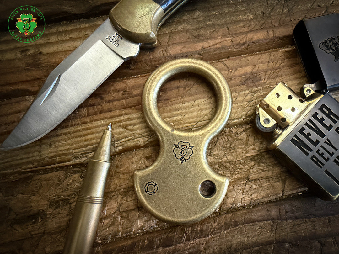 "Low Pro" No Luck Charms- Solid Brass (Various Finishes)