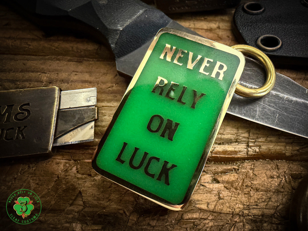 Special 3D Engraved & Night Vision- Imminent Danger Tag