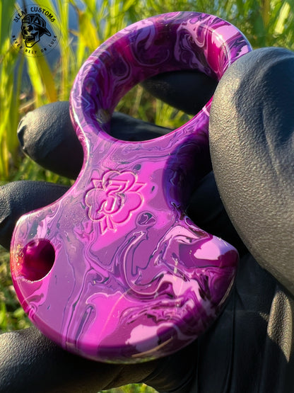 "Purple Haze" No Luck Charm & Bead (Burnt End)