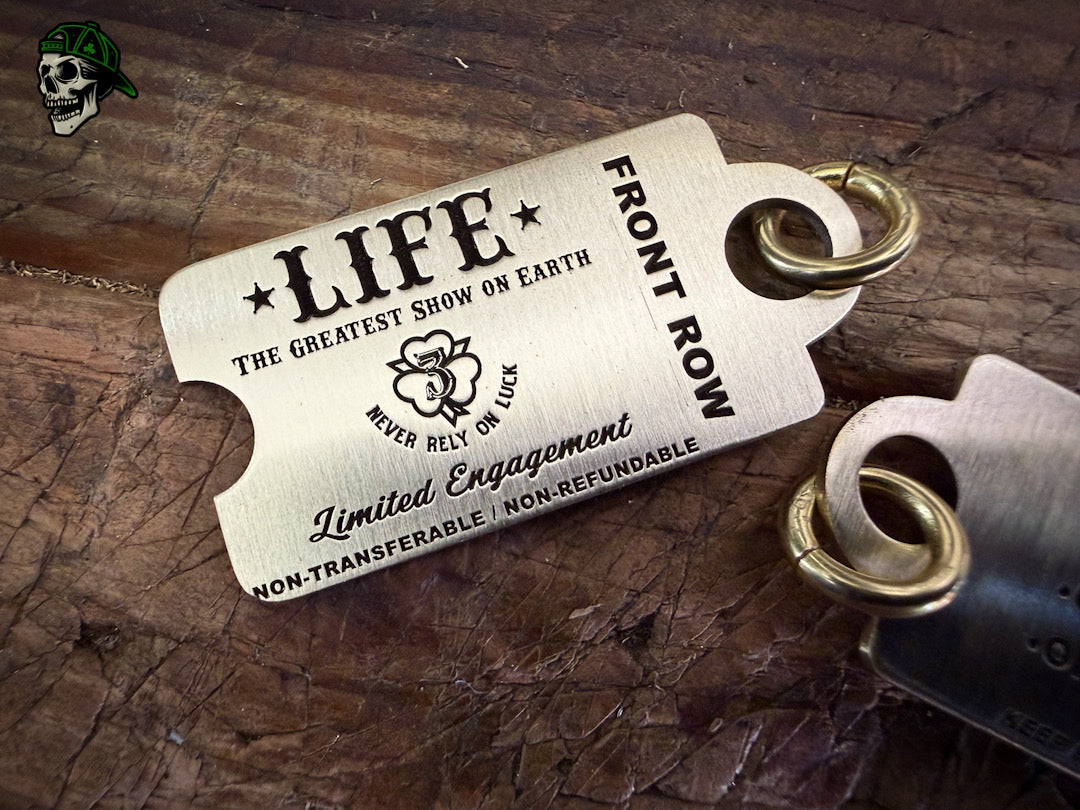 Handmade Brass Keychains
