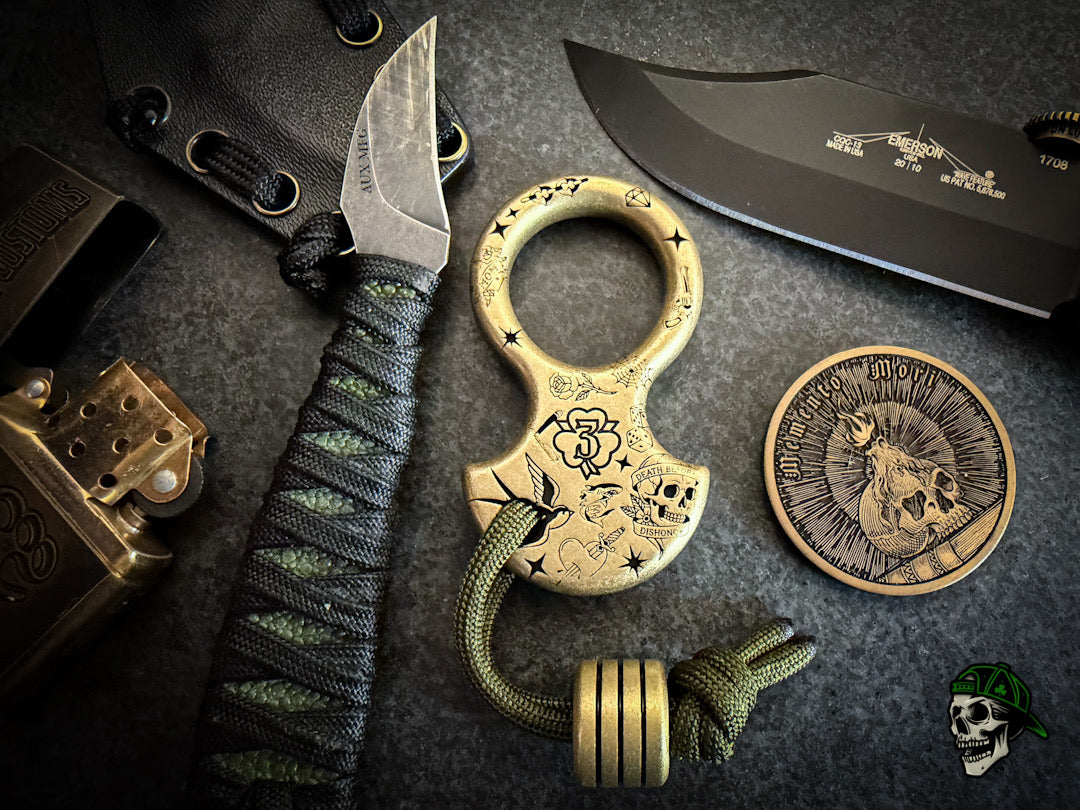 "Tattooed" Low Pro No Luck Charm & Bead