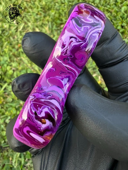 "Purple Haze" No Luck Charm & Bead (Burnt End)