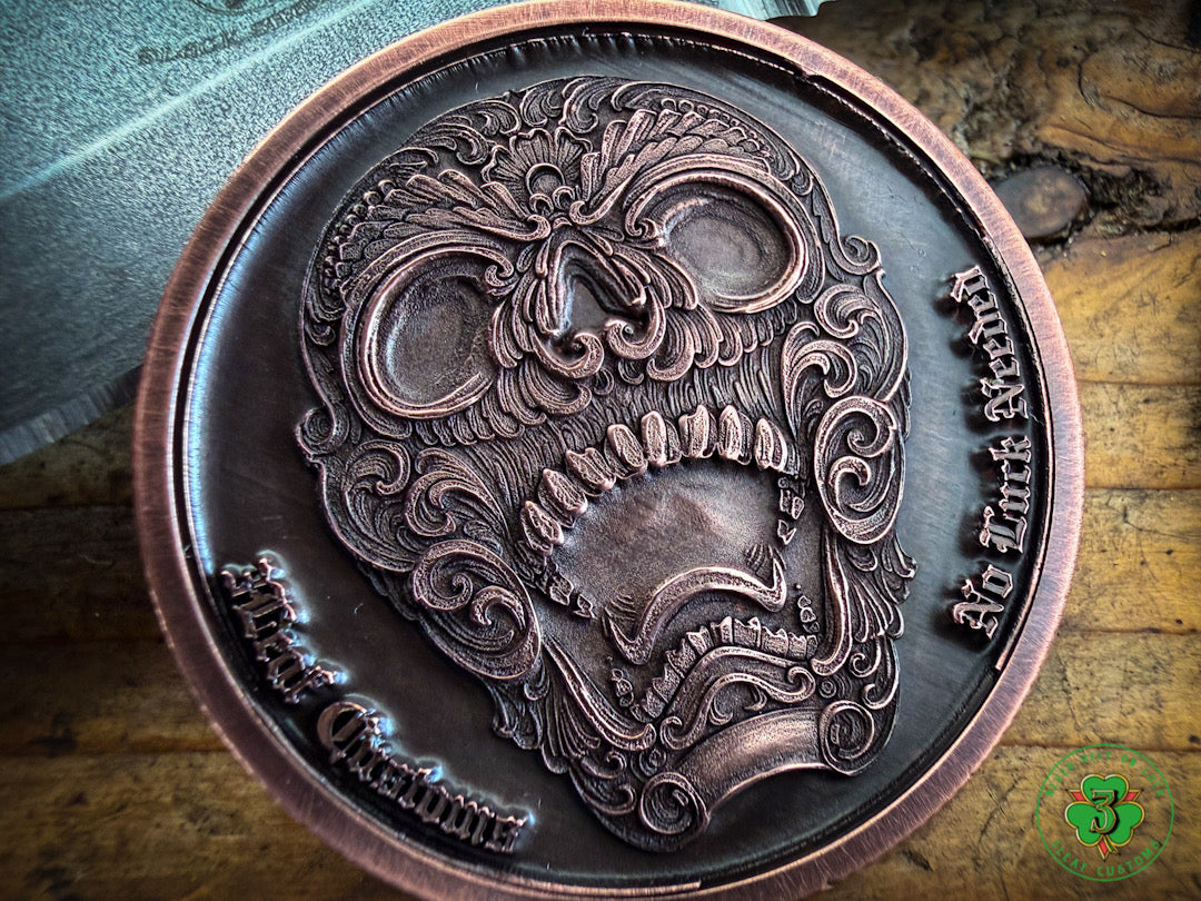 "Stay Hungry" 3D COPPER Coin