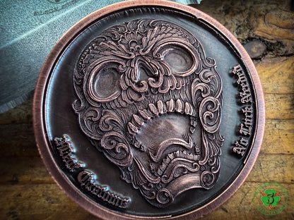 "Stay Hungry" 3D COPPER Coin
