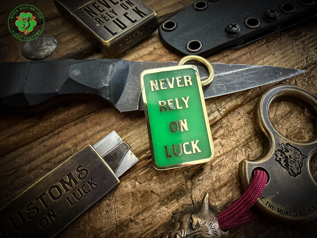 Special 3D Engraved & Night Vision- Imminent Danger Tag