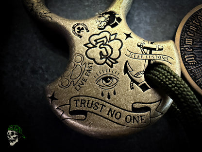 "Tattooed" Low Pro No Luck Charm & Bead