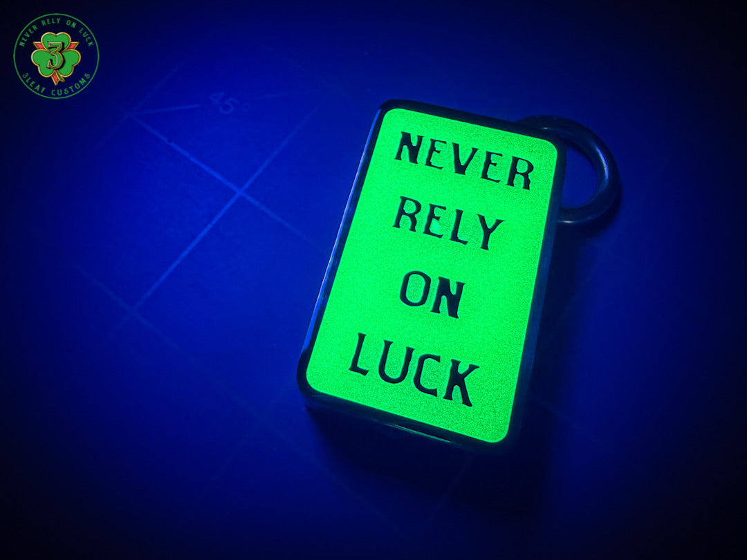 Special 3D Engraved & Night Vision- Imminent Danger Tag