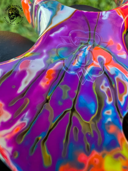 "Color Explosion" No Luck Charm & Bead ('Burnt End')