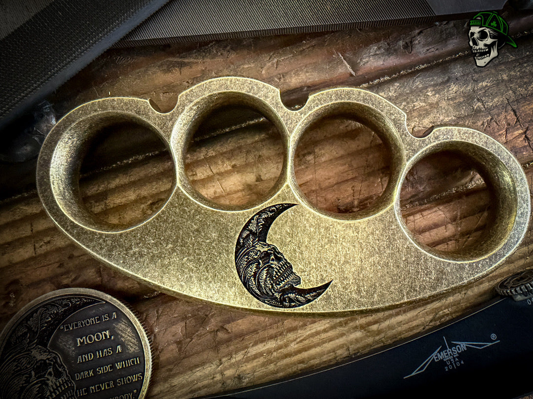 "Dark Side" Xtrme Low Pro Bear Paw & Coin- Handmade w/Reeded Crowns