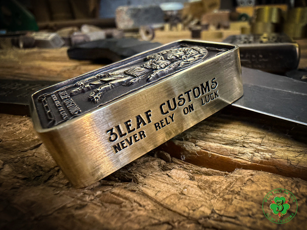 Special 3D Engraved & Night Vision- Imminent Danger Tag