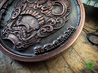 "Stay Hungry" 3D COPPER Coin